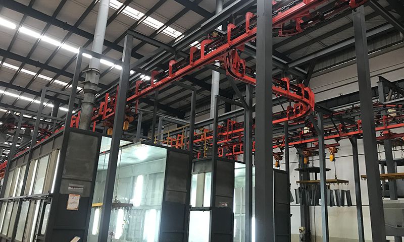 Línea de producción de montacargas