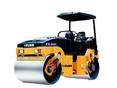 Compactador vibratorio de doble tambor, FK-206T