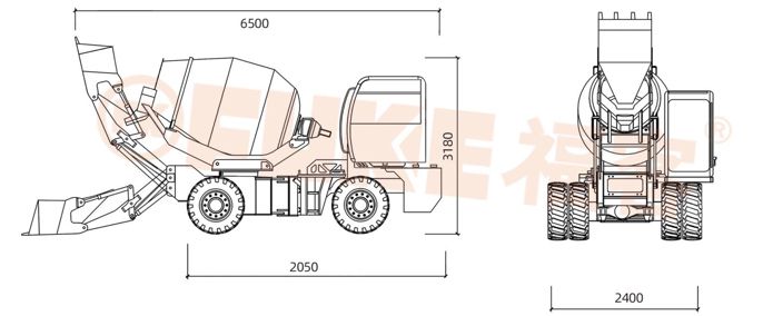 Autohormigonera, FK33-25