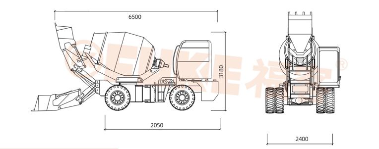 Autohormigonera, FK33-30
