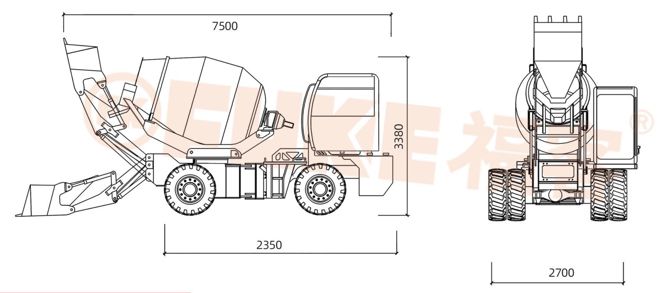 Autohormigonera, FK33-40