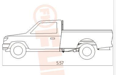 Camioneta (plataforma abatible), FK6-15T