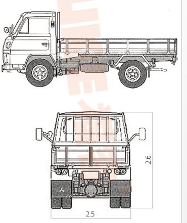 Camioneta (plataforma abatible), FK6-100T