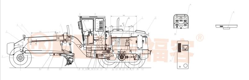 Motoniveladora, FK-160