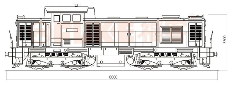Locomotora de maniobras, FK7-2000T
