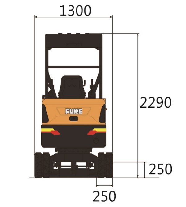 Mini excavadora, FK22-9