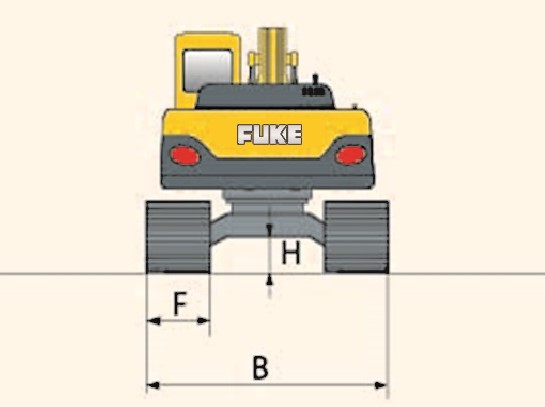 Excavadora sobre oruga, FK480-9