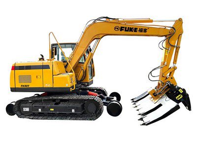 Excavadora sobre rieles, FK80T